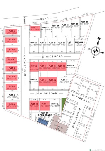 Floor Plan in 4 BHK Villa at Balianta – for Sale