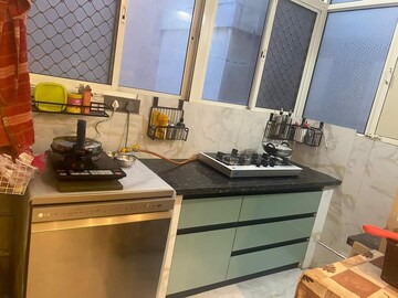 Kitchen in 3 BHK Builder Floor at Sainik Colony – for Sale