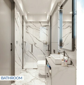 Bathroom in 2 BHK Apartment at Casa Terraza - Terraced Art Deco Homes, Vasai West – for Sale