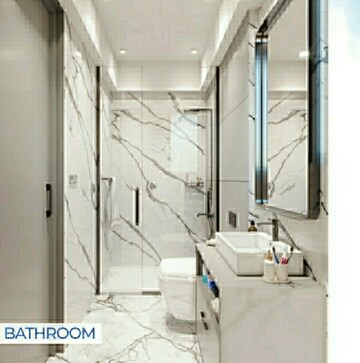 Bathroom in 1 BHK Apartment at Casa Terraza - Terraced Art Deco Homes, Vasai West – for Sale