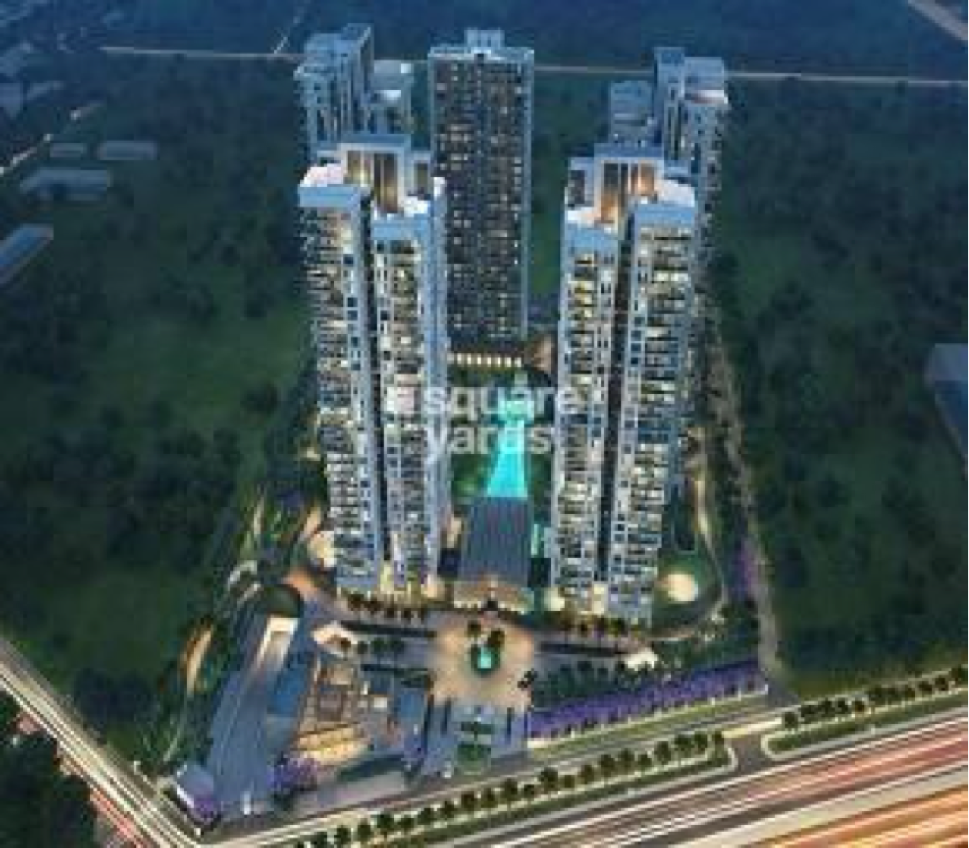 3 BHK Apartment For Rent in Conscient Hines Elevate Ireo City Gurgaon  7656215