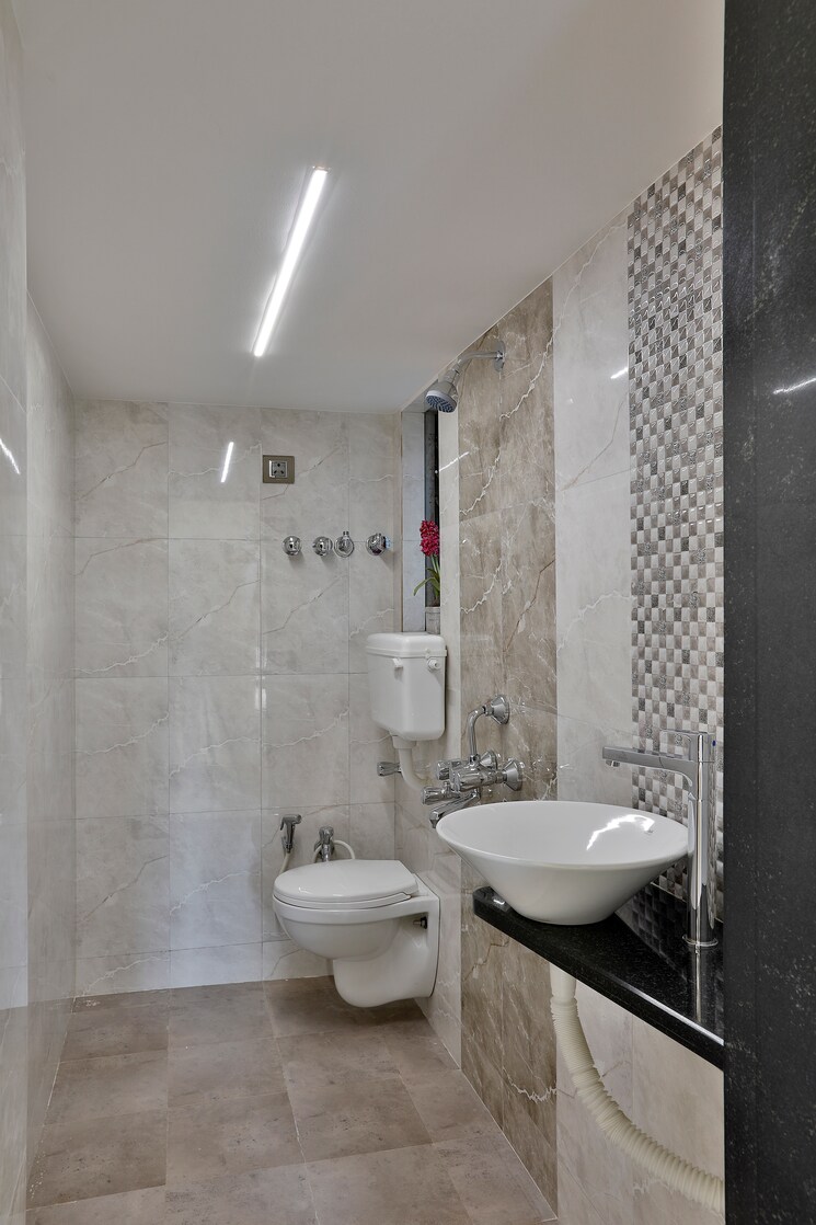 Bathroom, shree-adinath-symphony-boisar 1 Bedroom 615 Sq.Ft. Builder Floor In Boisar Palghar 7656324