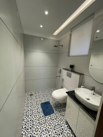 Bathroom in 3 BHK Apartment at GVT Beliston Avenue, Dhakoli Village – for Sale