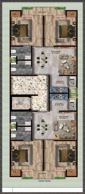 2 BHK Builder Floor For Resale in Palam Delhi  7656667