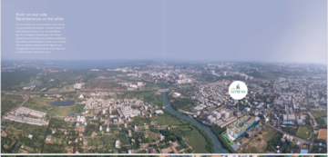 Plot Area in 3 BHK Apartment at Hallmark Skyrena, Narsingi – for Sale