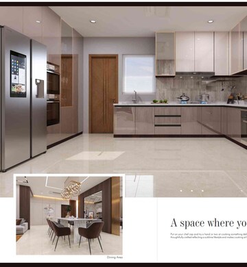 Master Bedroom in 3.5 BHK Apartment at Western Springs, Puppalaguda – for Sale