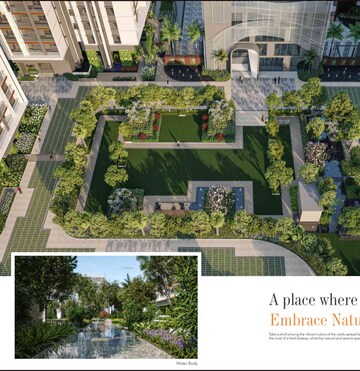Master Plan in 3 BHK Apartment at Western Springs, Puppalaguda – for Sale