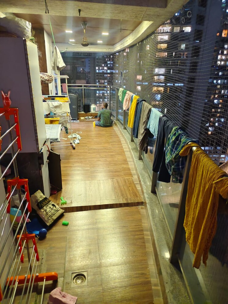 Balcony, omkar-veda-exclusive 3 Bedroom 1351 Sq.Ft. Apartment In Parel Mumbai 7628111