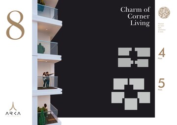 Staircase in 3 BHK Apartment at Manikonda – for Sale