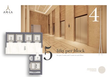 Floor Plan in 3 BHK Apartment at Manikonda – for Sale