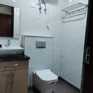 Bathroom in 3 BHK Builder Floor at Chattarpur – for Sale
