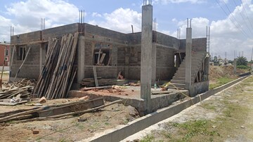 2 BHK Independent House – Exterior View View at Bagalur Road - for Sale