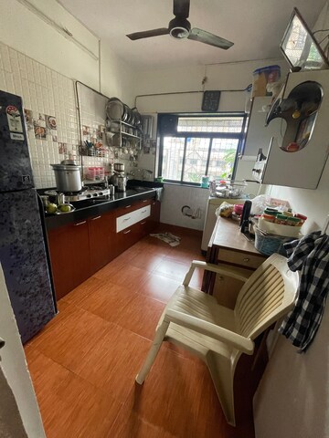 Kitchen in 1 BHK Apartment at Raj Shivam Society, Dahisar East – for Sale