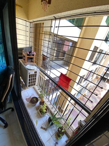Balcony in 1 BHK Apartment at RNA NG Shree Ram Van, Vasai East – for Sale