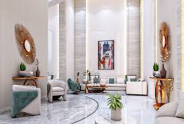Living Room in 3 BHK Apartment at Raghava Wave, Tellapur – for Sale