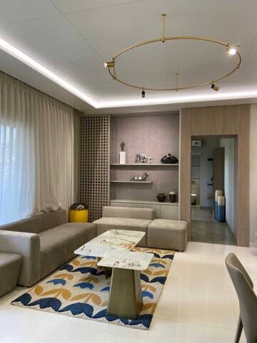 Living Room in 3 BHK Apartment at Raghava Wave, Tellapur – for Sale