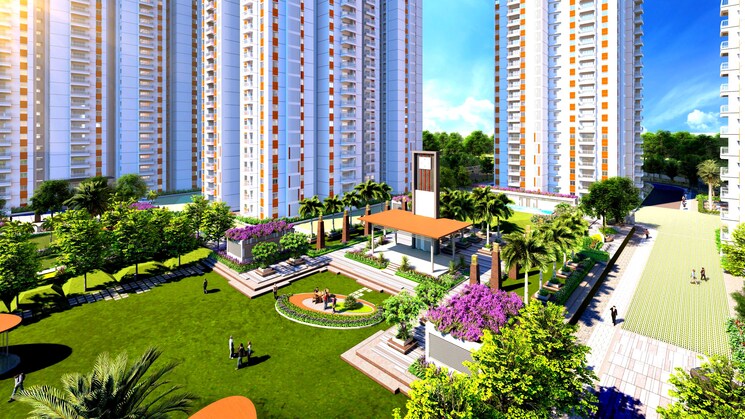 Garden, my-home-sayuk 3 Bedroom 1926 Sq.Ft. Apartment In Tellapur Hyderabad 7660608