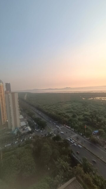 Swimming Pool in 2 BHK Apartment at The Wadhwa Palm Beach Residency, Nerul – for Rent