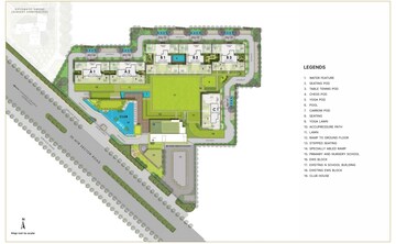 Master Plan in 4 BHK Apartment at Puri Diplomatic Residences, Sector 111 – for Sale
