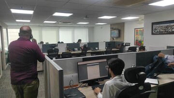Team Area in  Office Space at Prestige Towers, Ashok Nagar – for Rent