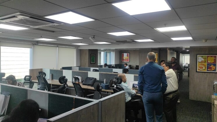 Floor Plan, prestige-towers Commercial Office Space 5500 Sq.Ft. In Ashok Nagar Bangalore 7660907