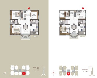 2 BHK Apartment For Resale in Team 4 Nyla Miyapur Hyderabad  7661252