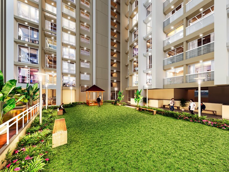 Garden, millennium-celesta 3 Bedroom 1585 Sq.Ft. Apartment In Kharghar Sector 34 Navi Mumbai 7661725