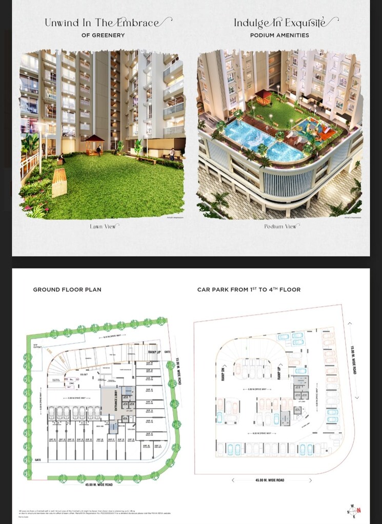 Master Plan, millennium-celesta 3 Bedroom 1585 Sq.Ft. Apartment In Kharghar Sector 34 Navi Mumbai 7661725