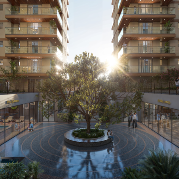 5 BHK Apartment – Exterior View View at Vrindavan Yojna - for Sale