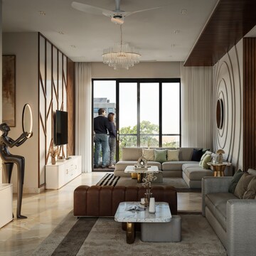 Kitchen in 5 BHK Apartment at Vrindavan Yojna – for Sale