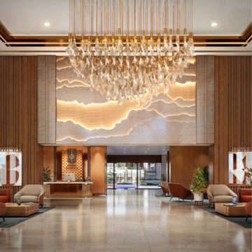 Living Room in 5 BHK Apartment at Vrindavan Yojna – for Sale
