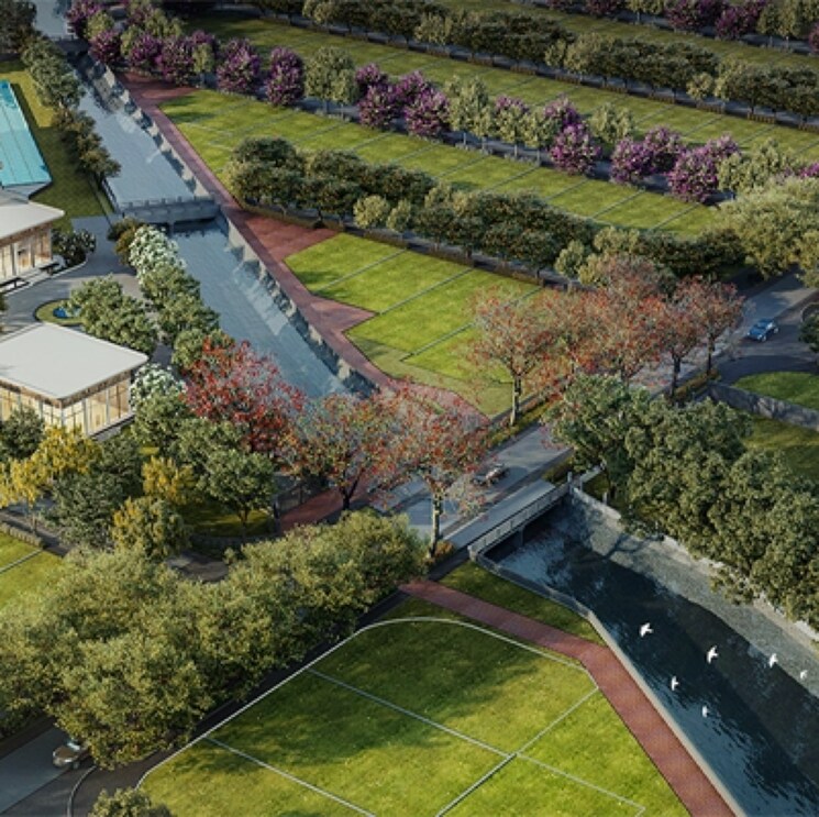 Garden, godrej-woodside-estate  1200 Sq.Ft. Plot In Mankivali Navi Mumbai 7661868