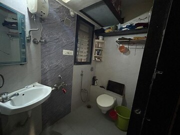 Attached Bathroom in 1 BHK Apartment at Datta Krupa CHS, Dahisar East – for Sale