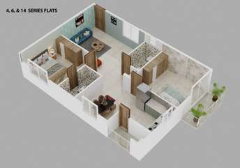 2 BHK Apartment For Resale in Rayasandra Bangalore  7662122