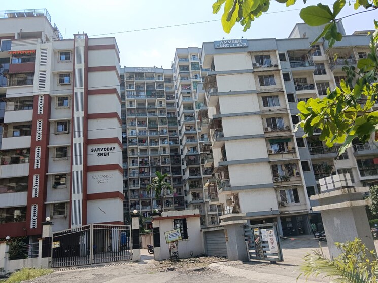 Exterior View, amber-enclave 1 Bedroom 540 Sq.Ft. Apartment In Thakurli Thane 7662486