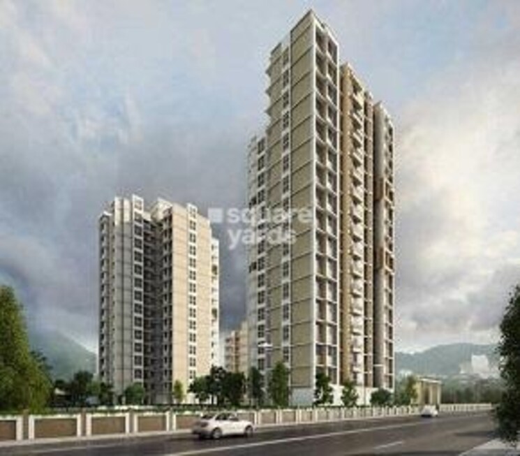 Exterior View, unnathi-woods-phase-1-and-2 2 Bedroom 1005 Sq.Ft. Apartment In Ghodbunder Road Thane 7662632