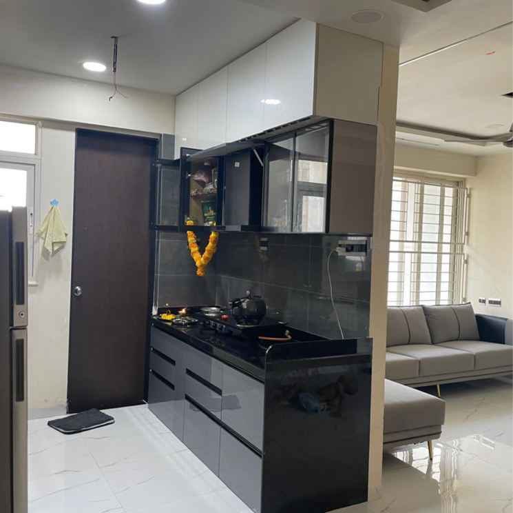 Kitchen, pharande-the-emporium 2 Bedroom 700 Sq.Ft. Apartment In Punawale Pune 7662952