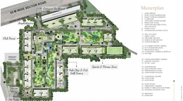 Master Plan in 4 BHK Apartment at DLF The Arbour, Sector 63 – for Sale