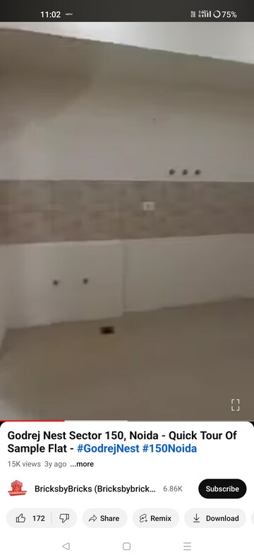 Furnished Amenities in 3 BHK Apartment at Godrej Nest, Sector 150 – for Sale