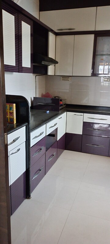 Kitchen in 3 BHK Apartment at Lodha Luxuria Westgate, Majiwada – for Sale
