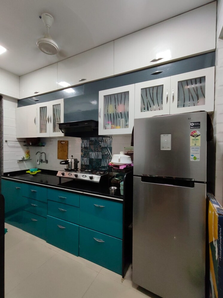 Kitchen, charkop sector 8 1 Bedroom 480 Sq.Ft. Apartment In Charkop   Sector 8 Mumbai 7664222
