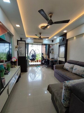 Living Room in 1 BHK Apartment at Kandivali West – for Sale