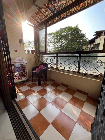Balcony in 2 BHK Apartment at Indraprastha CHS Kalyan, Syndicate – for Sale