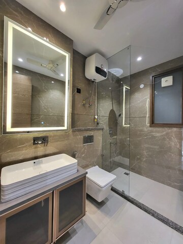 Bathroom in 4 BHK Builder Floor at SS Mayfield Gardens, Sector 51 – for Sale
