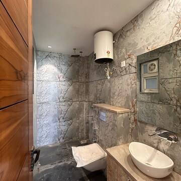 Bathroom in 3 BHK Builder Floor at Nangal Dewat – for Sale