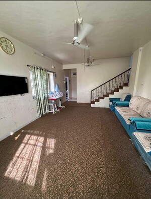 Staircase in 2 BHK Penthouse at Market Yard – for Sale