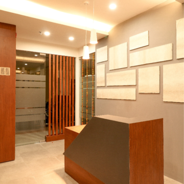 Living Room in  Office Space at Motia Citi Royal Business Park, Nagla Road – for Sale