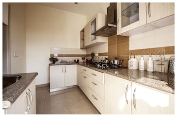 Kitchen in 3 BHK Apartment at RG Luxury Homes Phase II, Sector 16 Greater Noida – for Sale
