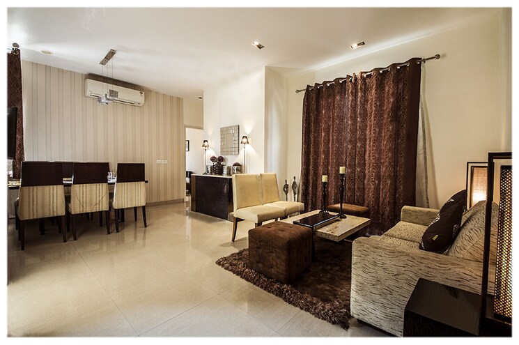 Living Room, rg-luxury-homes-phase-ii 3 Bedroom 1175 Sq.Ft. Apartment In Sector 16 Greater Noida Greater Noida 7665829