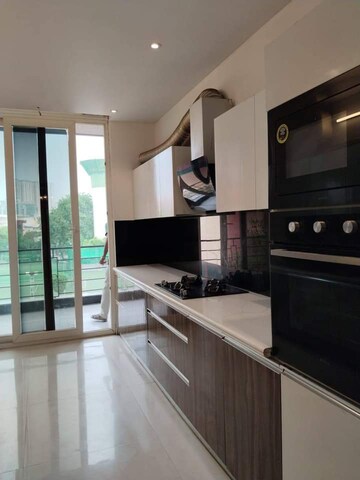 Kitchen in 3 BHK Builder Floor at Ansal API Esencia, Sector 67 – for Sale